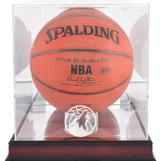 Fanatics Minnesota Timberwolves Mahogany Team Logo Basketball Display Case with Mirrored