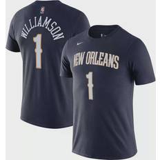 Zion Williamson T-shirts Nike Zion Williamson New Orleans Pelicans Diamond Icon Name &Number T-shirt Sr