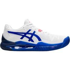 Asics gel resolution 8 Asics Gel-Resolution Clay W - White/Lapis Lazuli Blue