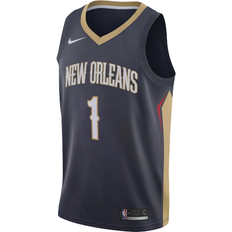 Nike Men's Zion Williamson Navy New Orleans Pelicans 2019 NBA Draft First Round Pick Swingman Jersey