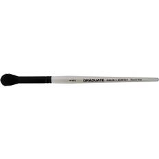 Graduate Brush Black Goat Round Mop Half, none
