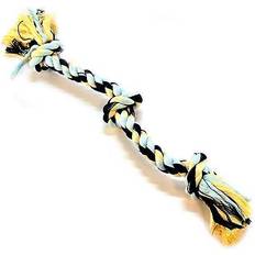 Flossy Chew Cottonblend 3 Knot Rope Tug