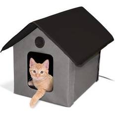 Heated outdoor cat house K&H Pet Thermo Outdoor Kitty House Heated 19x22x17"