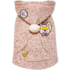 Hippie Dog Hooded Sweater XS Light