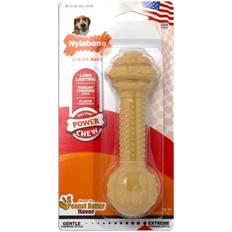 Nylabone Barbell Power Chew Durable Dog Toy Medium