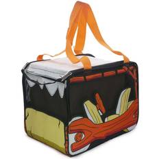 Buckle-Down The Flintstones Car Pet Carrier Black/Orange/Yellow One-Size
