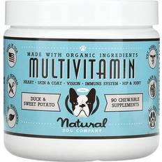 Natural Dog Company Dog Company Multi-Vitamin Soft Chew Dog Supplement, 90