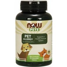 Pet foods Now Foods Pets, Pet Allergy 75 chewable