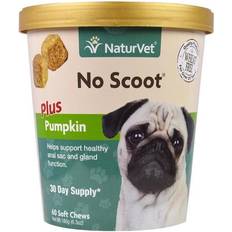 NaturVet NaturVet No Scoot plus Pumpkin 60 Soft Chews