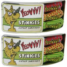 Yeowww Catnip Stinkies Sardines 3 Pcs in Ash 60gr