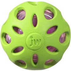 JW Pet Company Crackle Heads Ball Dog