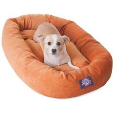 Majestic Pet MajesticPet 788995524526 32 in. Villa Donut Pet Bed, Orange