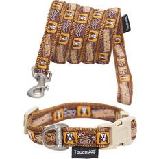 'Caliber' Designer Embroidered Fashion Pet Dog Leash Collar