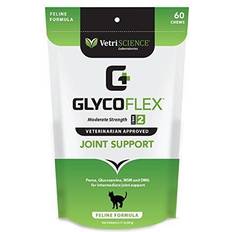 Glycoflex VetriScience GlycoFlex 2 Bite-Sized Cat Chews, Count of 60, 3.17