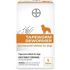 Tapeworm Dewormer for Dogs 5 ct