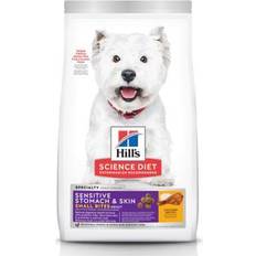 Hills science diet sensitive stomach Hill's Science Diet Adult Sensitive Stomach & Skin Small Bites Chicken Recipe Dry