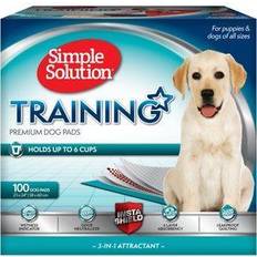 Simple Solution Dog Training Pads, Count of 100, 100 CT