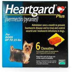 Heartgard Merial Heartgard Plus Chewables Up to 25lb 6 Up to 25lb