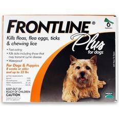 Pets Merial Frontline Plus Flea & Tick for Dogs Up to 22 lbs