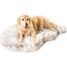 Husdjur Paw Brands Faux Fur Orthopedic Dog Bed Curve Large/Extra Large