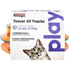 PetStages Outward Hound Catstages Tower Of Tracks Juguete Interactivo Pelotas Para Gatos