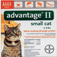 Advantage cat flea treatment Bayer Advantage II Liquid Cat Flea Drops Imidacloprid/Pyriproxyfen 0.056