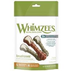 Whimzees Dental Snack Brushzees Spazzolino Large 6 Pz