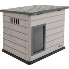 Large Deluxe Dog House, Storm Dust