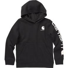 Carhartt Boy's L/S Graphic Hoodie - Black (CA6272-K01)