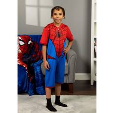 Blu Tute corte AME Sleepwear Spider-Man Kid's Creeper Romper