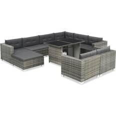 vidaXL 41878 Loungeset, 1 Bord inkl. 3 Soffor
