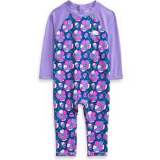 UV Suits Children's Clothing The North Face Baby's Rashguard Suit - Banff Blue Mountain Floral Print