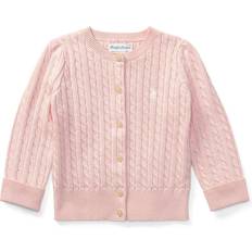 Children's Clothing Polo Ralph Lauren Cable Knit Cotton Cardigan, 3-12