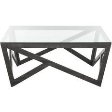 Glass - Quadratic Coffee Tables Safavieh Ralston Coffee Table 33.5x33.5"