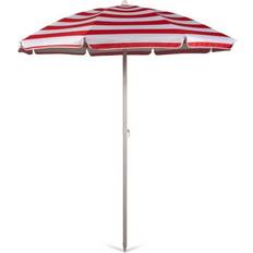 Red Parasols & Accessories Oniva Beach Cabana Stripe Umbrella