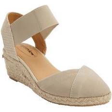 Green - Women Espadrilles Women's The Abra Espadrille by Comfortview in New Khaki (Size M)