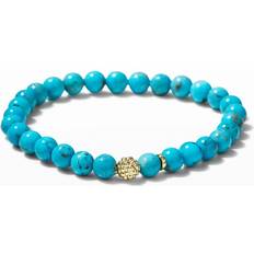 Peridot Bracelets Lagos Caviar Icon Beaded Stretch Bracelet