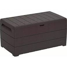 Deck box Duramax 110 Gallon Plastic Deck Box Brown