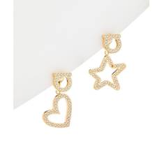 Ferragamo Gancini Crystals Earrings