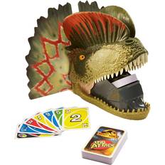 Juegos de Mesa Mattel Uno Attack Jurassic World Dominion, 2 Pieces