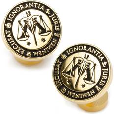 Harry Potter Ministry Of Magic Wizengamot Cufflinks - Gold/Black