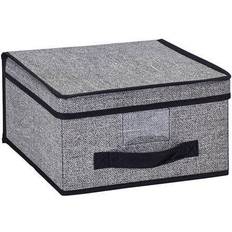 Storage Boxes on sale Simplify 3.46 Gallon Medium Plastic Black Storage Box