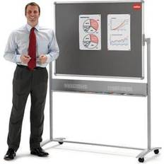 Nobo Mobile Combination Whiteboard Easel Magnetic 1200x900mm