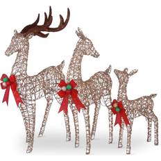 National Tree Company Reindeer Decoration 60" 3pcs