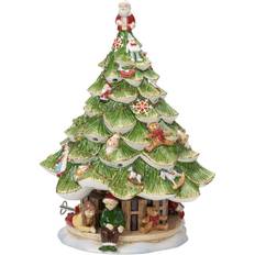 Multicolor Decoraciones Villeroy & Boch Christmas Toys Memory X-mas Tree Large with Children Adorno de Árbol de Navidad 30cm