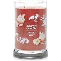 Yankee Candle Interior Details Yankee Candle Signature Large Sugared Cinnamon Apple Tumbler Unisex Scented Candle