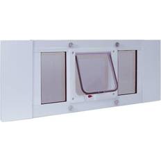 Aluminum Sash Window Cat Flap 38"