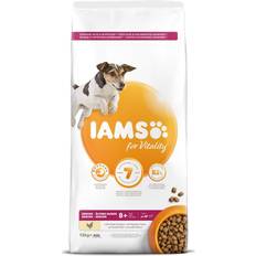 IAMS Chien Animaux de compagnie IAMS Sèche Chien Senior Petite et Moyenne Race - 12 kg