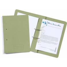 Office Supplies Exacompta Transfer File Manilla Foolscap Green 285gsm Pack 25 TFM-GRNZ