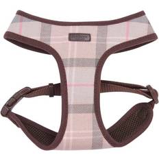 Dog Collars & Leashes - Dogs Pets Barbour Tartan Dog Taupe/Pink Tartan